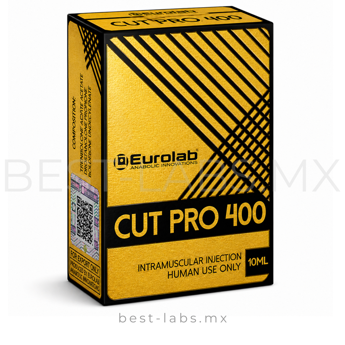 Cut Pro 400 (Trembolona Acetato + Drostanolona + Boldenona + Testosterona) 10 ml | Eurolab