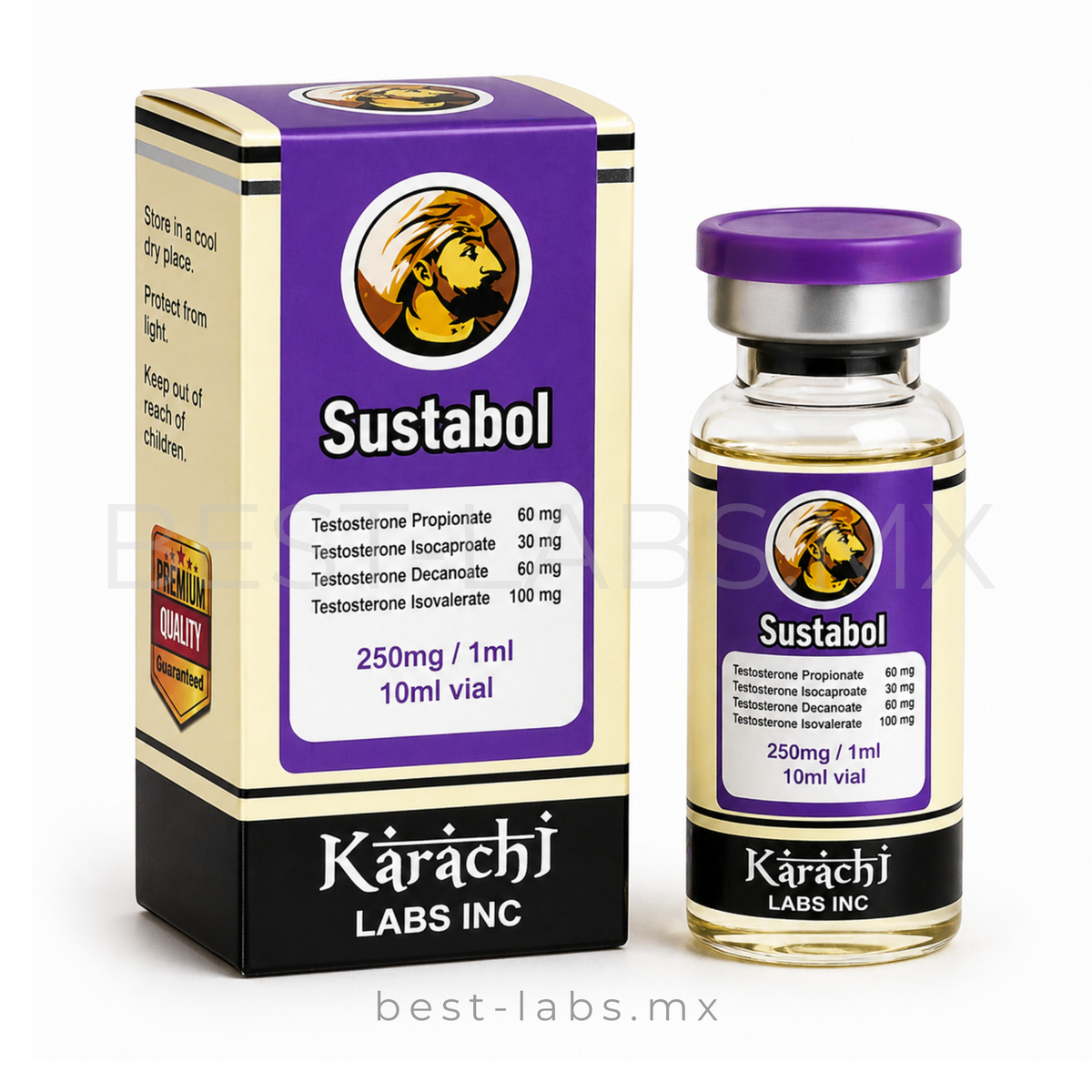 Test 400 – Combinación de 3 Testosteronas – 10ml | Karachi Labs