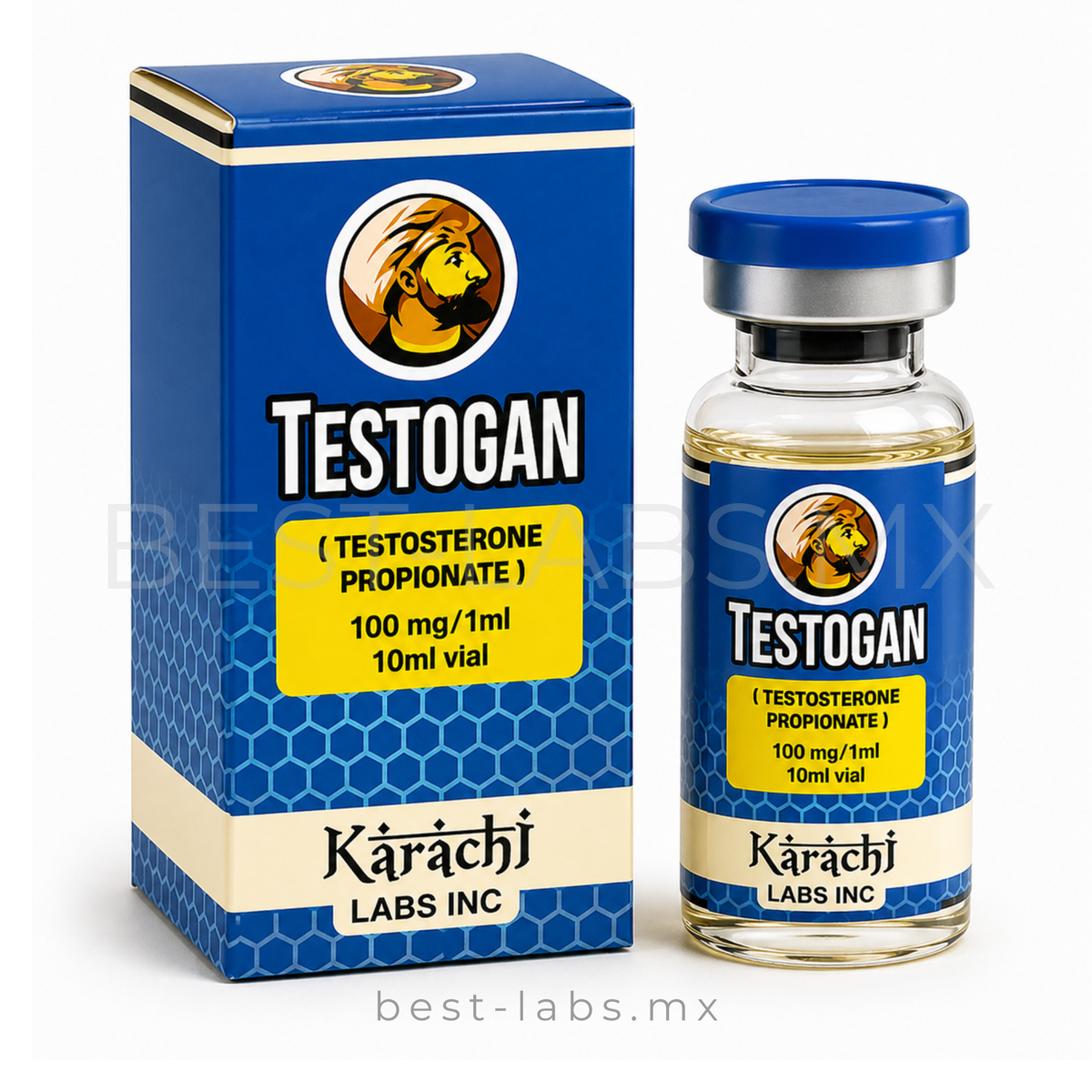 Testogan 100mg – Fenilpropionato de Testosterona – 10ml | Karachi Labs