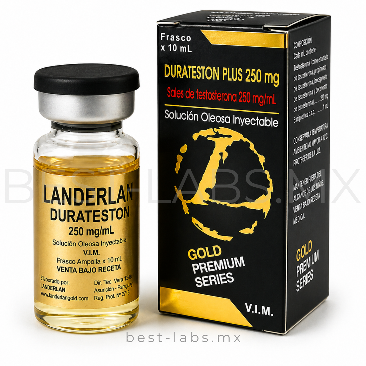DURATESTON PLUS 250mg/1ml 10ml Blend de 3 testosteronas / Landerland