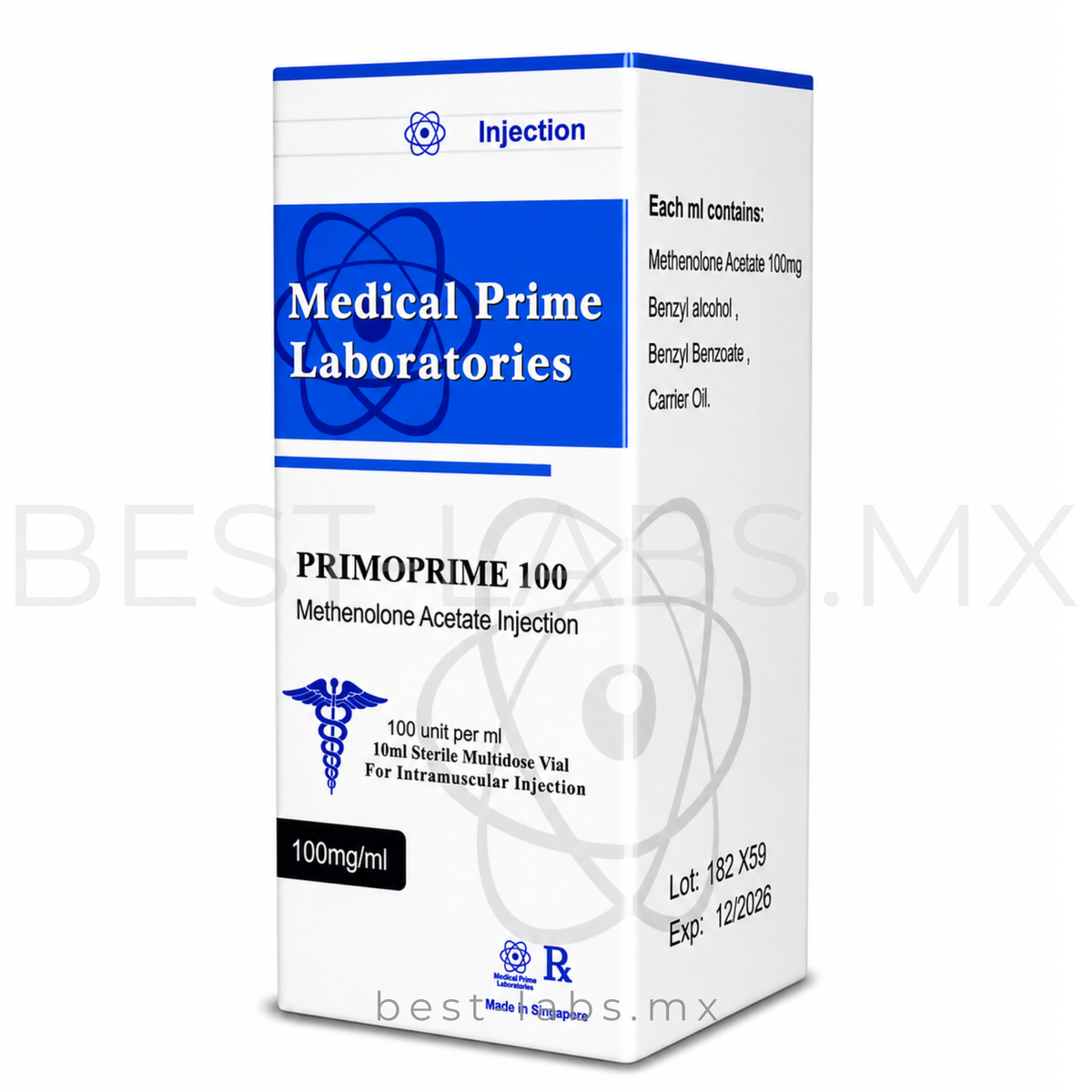PrimoPrime (Primobolan / Metenolona Enantato) 100 mg / 10 ml | Medical Prime