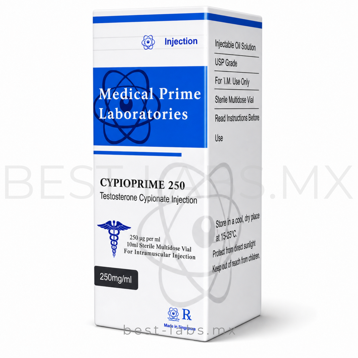 CipioPrime (Cipionato de testosterona) 250 mg / 10 ml | Medical Prime