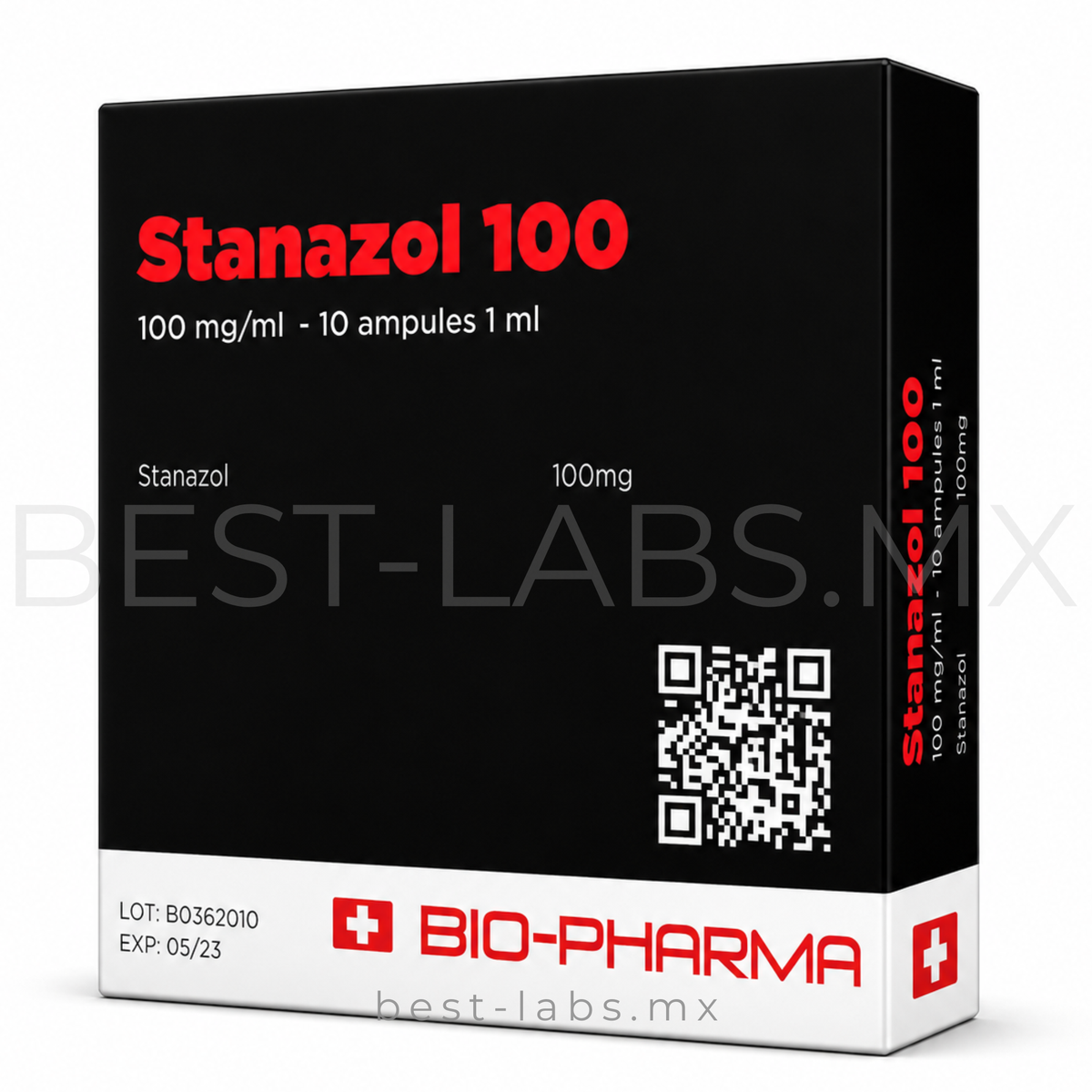 Stanozolol 100 mg/ml (Winstrol) 10 ampolletas de 1ml | BioPharma