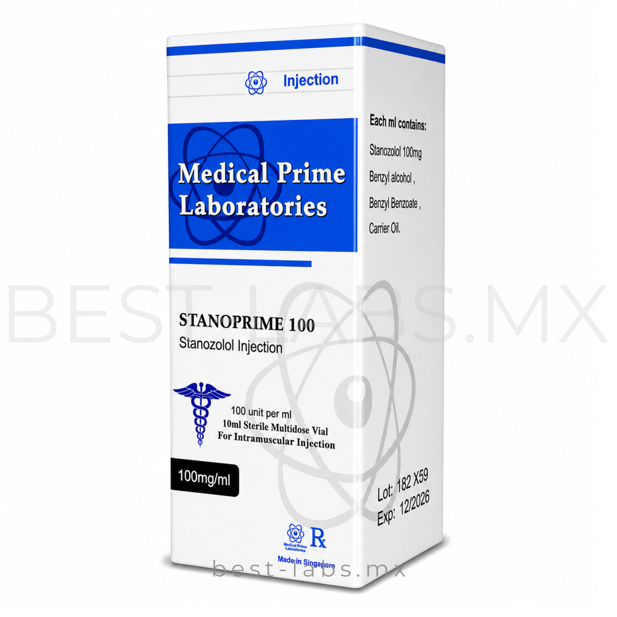 StanoPrime (Winstrol / Estanozolol) 100 mg / 10 ml | Medical Prime
