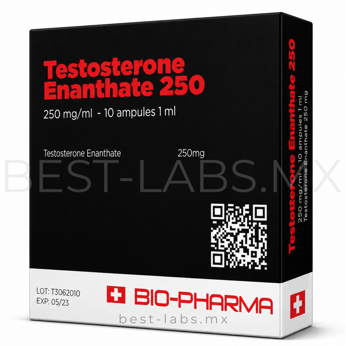 Testosterona Enantato 250 mg/ml (Testoviron) 10 ampolletas de 1 ml | Biopharma