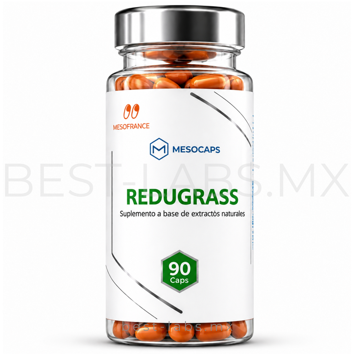Redugrass 90 Cápsulas | Fórmula Botánica de Bienestar Metabólico | MesoCaps