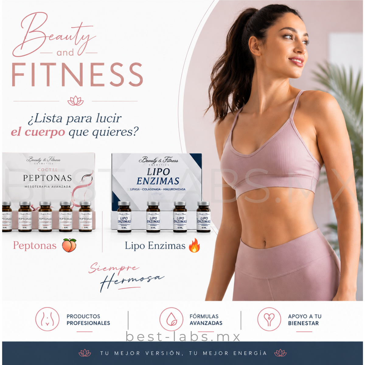Combo Peptonas + Lipoenzimas – Soluciones estéticas combinadas   Aesthetic Therapy Solution | Beauty & Fitness