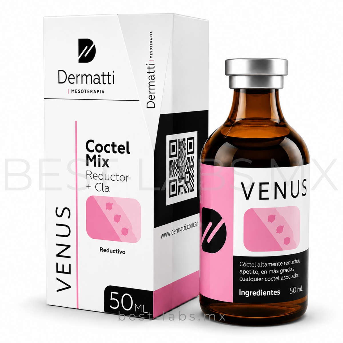 VENUS Coctel Mix Reductor  / Disminuye ansiedad y apetito, elimina grasa |50 ml