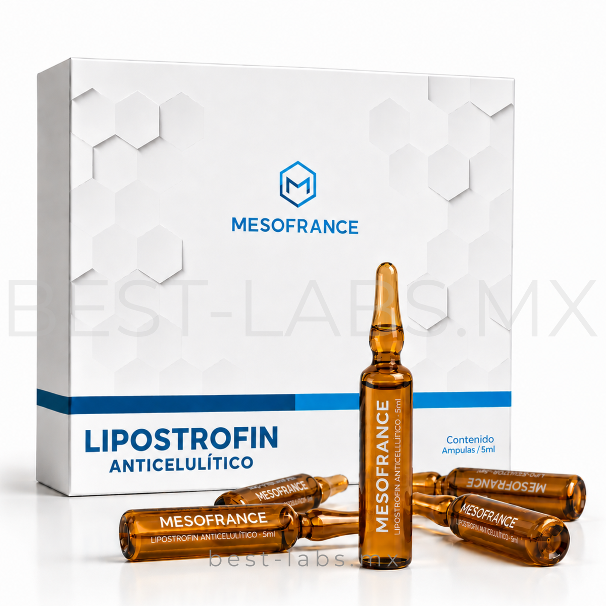 Lipostrofin / 100 Ampolletas de 5 ML  - MESOTERAPIA Mesofrance