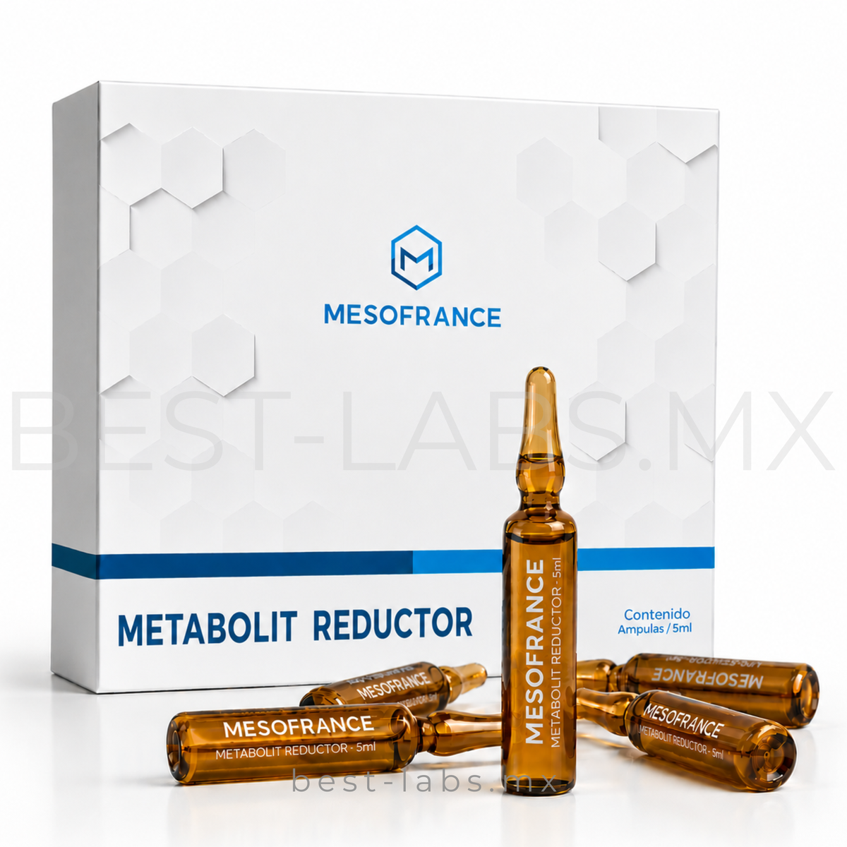 Metabolit Reductor - 100 Ampulas de 5 ml  - MESOTERAPIA Mesofrance