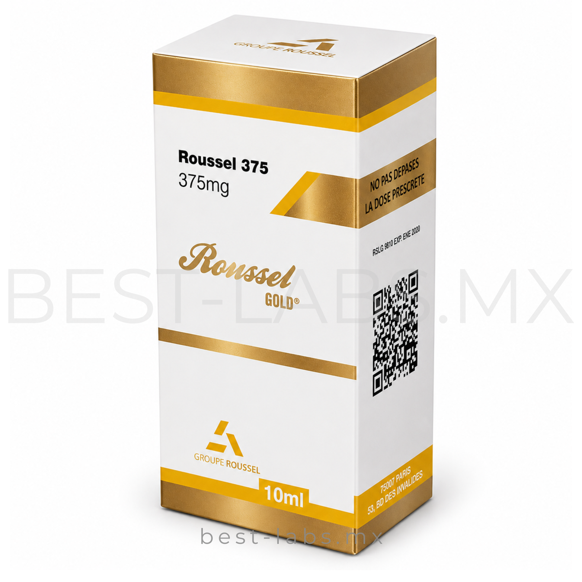 Roussel 375 mg/ml (Trembolona Enantato + Trembolona Acetato + Primobolan + Feniltestosterona) 10 ml | Roussel Uclar