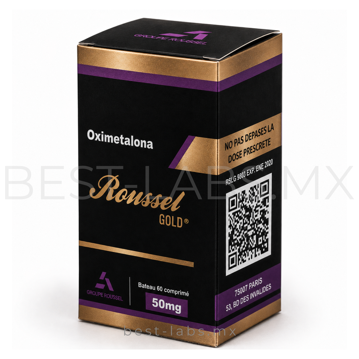 Oximetalona 50 mg (Anadrol) 60 tabletas | Roussel Uclar