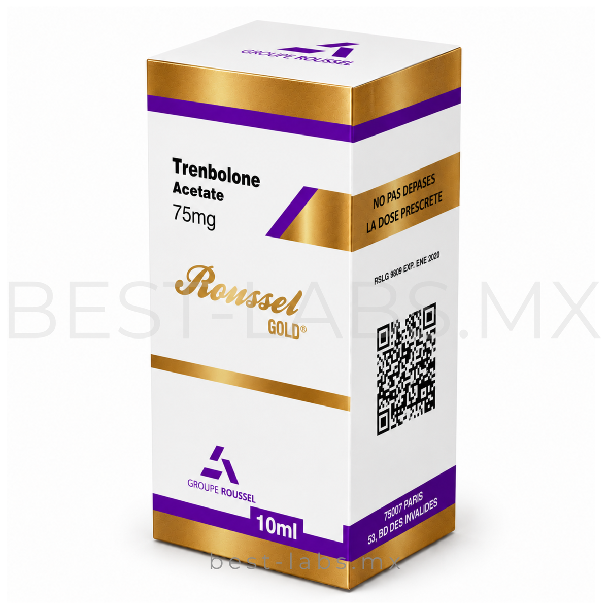 Trenbolone 75 mg Acetato (Trembolona) 10 ml | Roussel Uclar