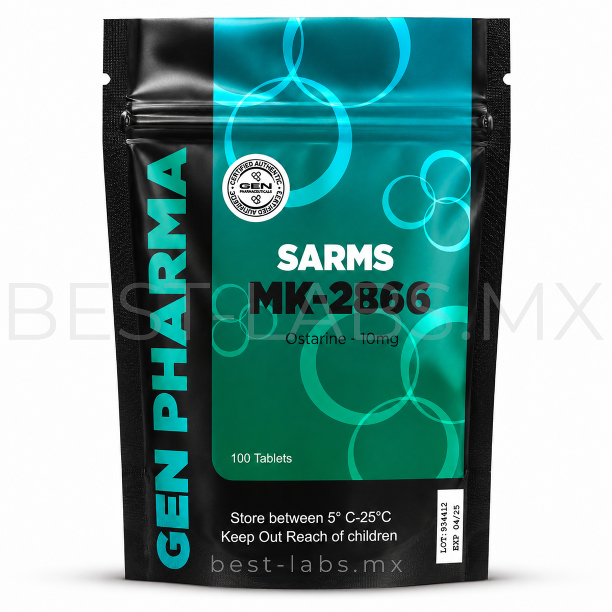 Ostarina 10 mg (MK-2866) 100 tabletas | Gen Pharma