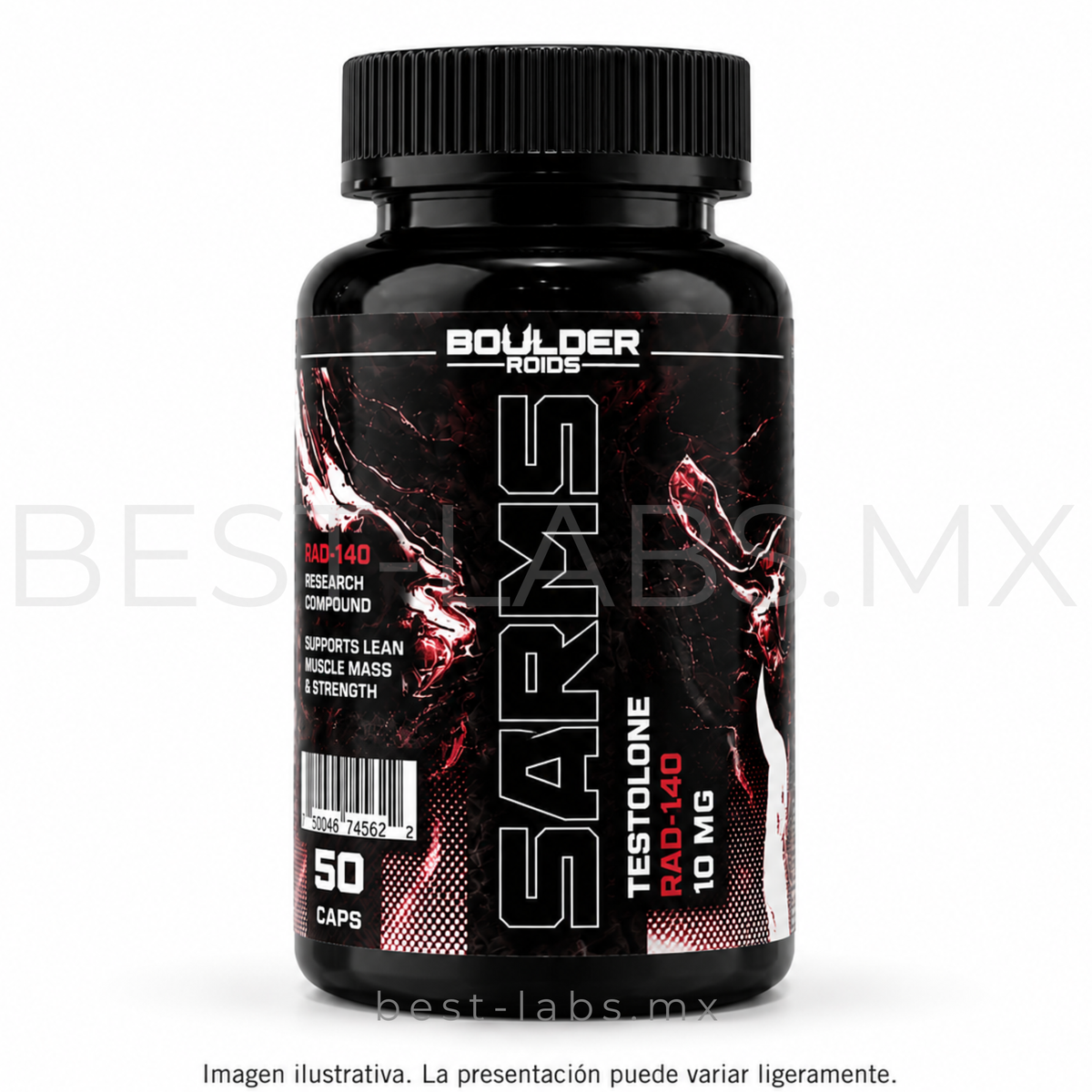 Testolodrone 10 mg (Radboul) 50 cápsulas | Sarms Boulder
