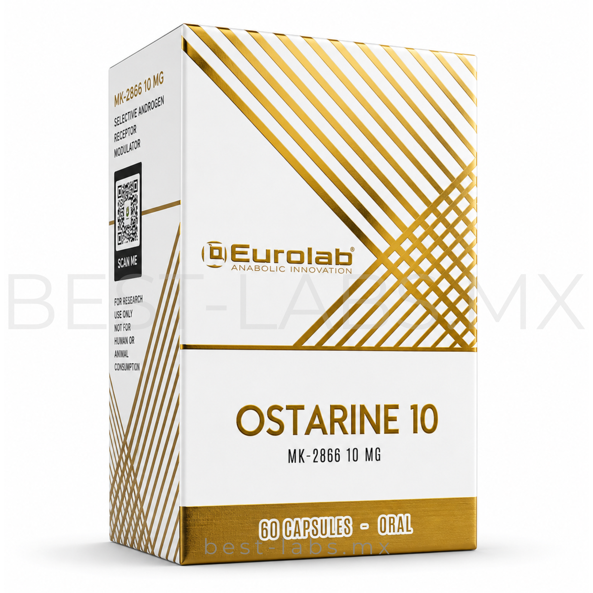 Ostarina 10 mg (MK-2866) 60 cápsulas | Sarms Eurolab