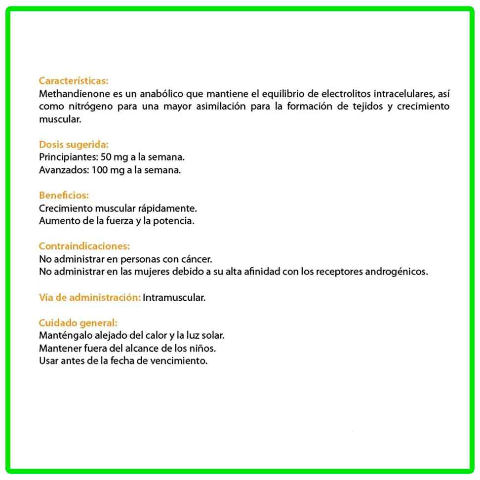 DIANABOL (Metandienona) 100 mg/ml - 10 ml - SMART Pharmaceutical - esteroides anabolicos