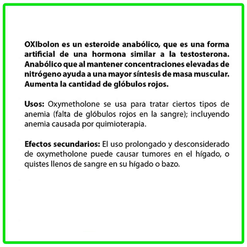 Oxibolon 100 mg (Anadrol / Oximetolona) 80 tabletas | Smart Pharmaceutical