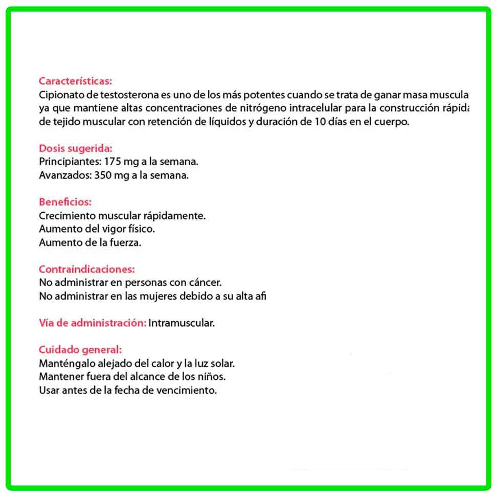 CIPIONATO DE TESTOSTERONA SMART Pharmaceutical