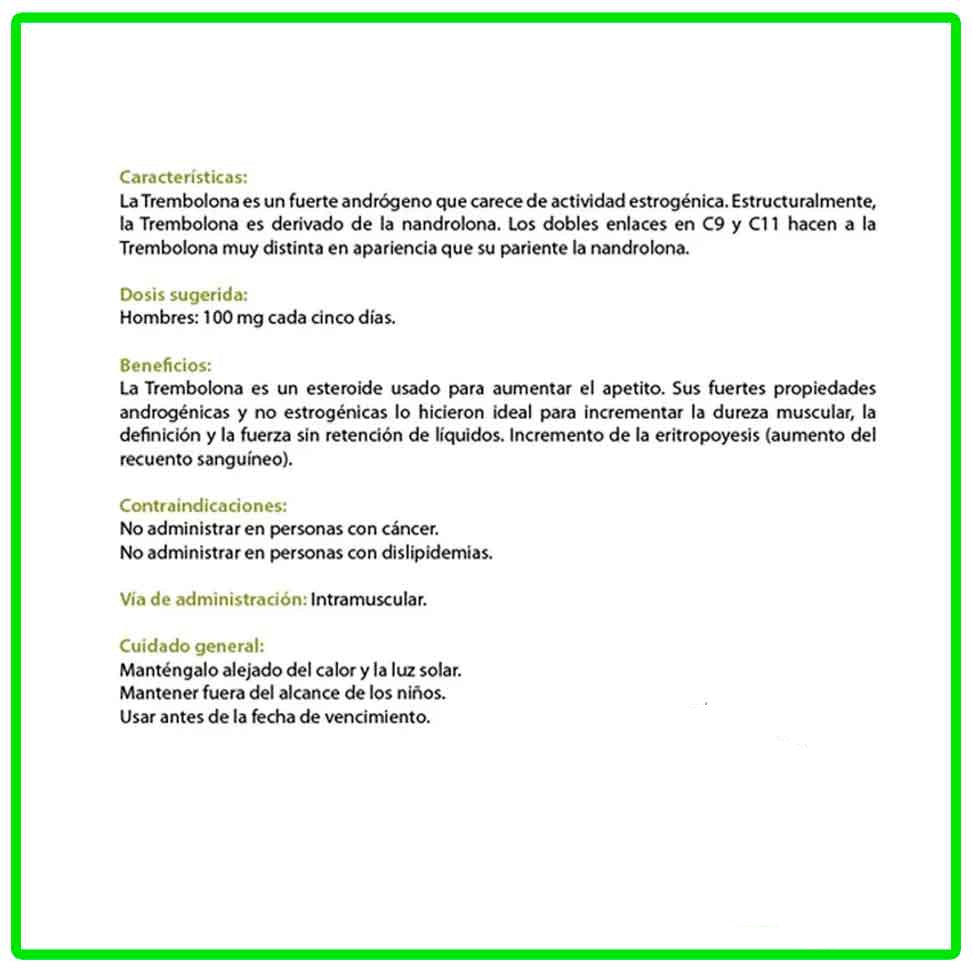 TREMBOLONA ENANTATO 150 mg/ml - 10 ml - SMART Pharmaceutical - esteroides anabolicos