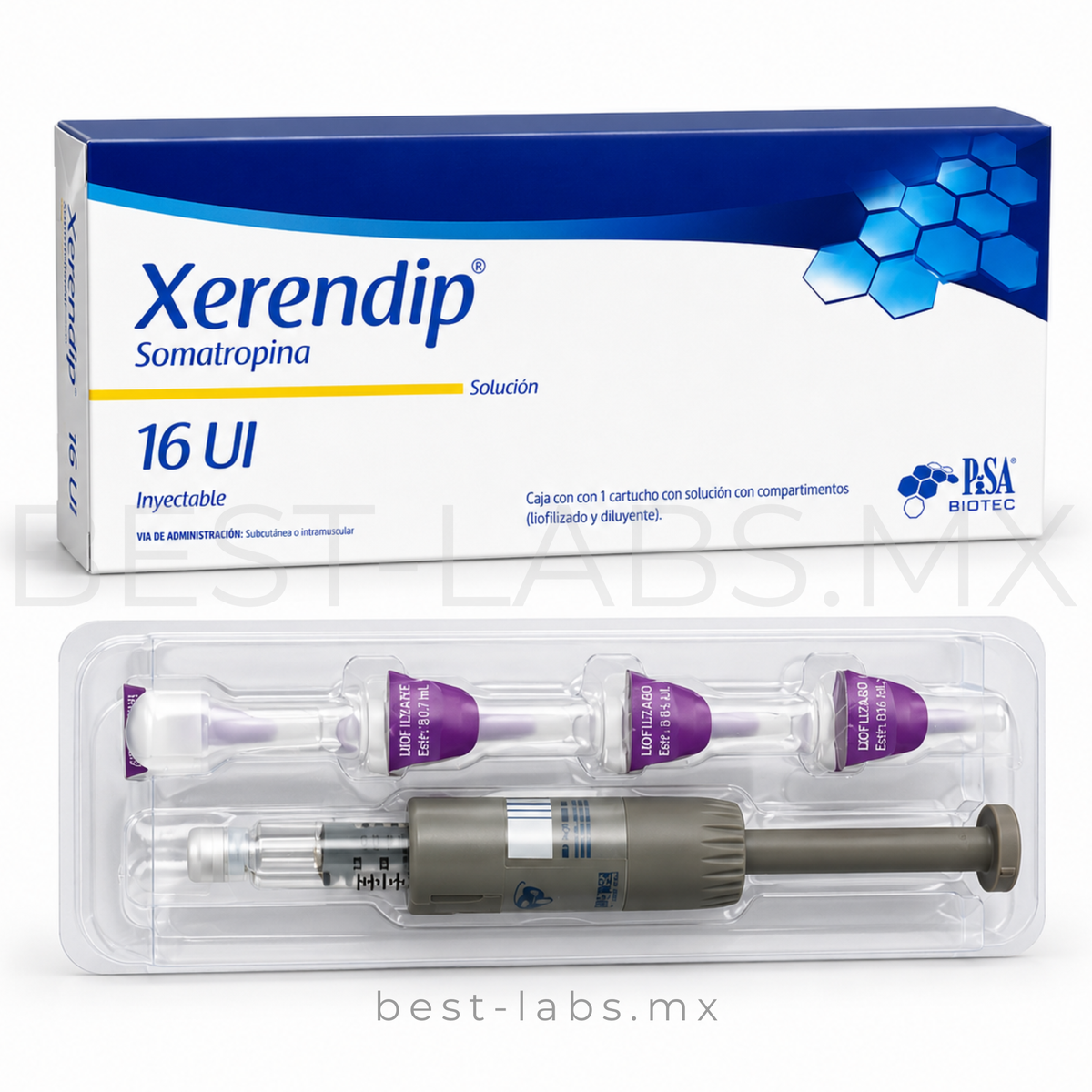 Xerendip 16 UI (Pluma) | PISA / Calidad Farmacéutica