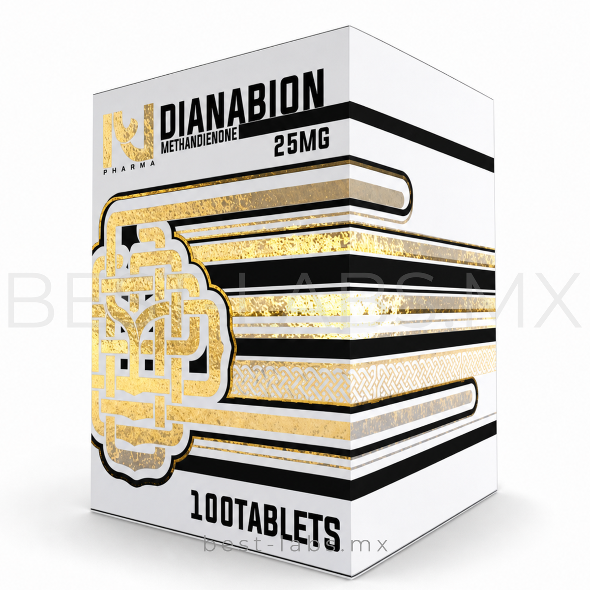 DIANABOL Metandienona  25mg  | 100 tabletas | ZION PHARMA