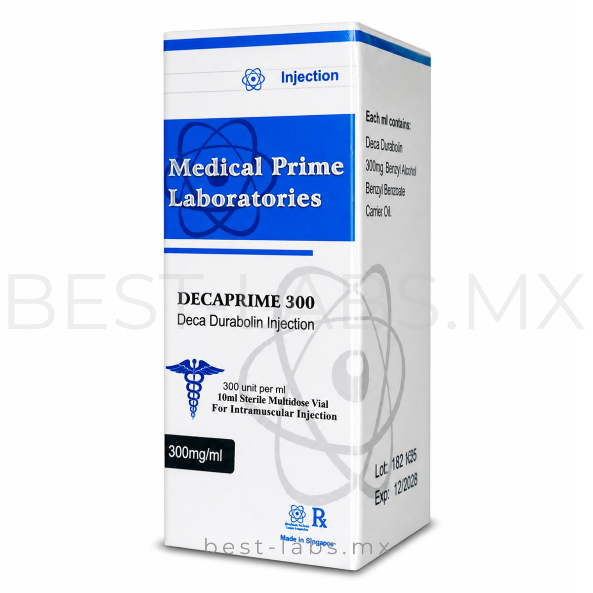 DecaPrime (Decadurabolin / Nandrolona Decanoato) 100 mg / 10 ml | Medical Prime