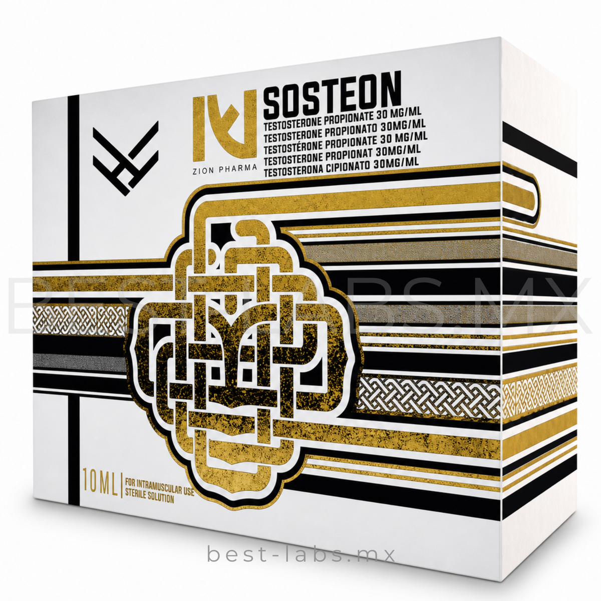 SOSTENON - (SOSTENON) 290 MG Propionato de testosterona  30mg + fenilpropionato 60mg + decanoato de testosterona 60mg + cipionato de testosterona 100mg  | ZION PHARMA